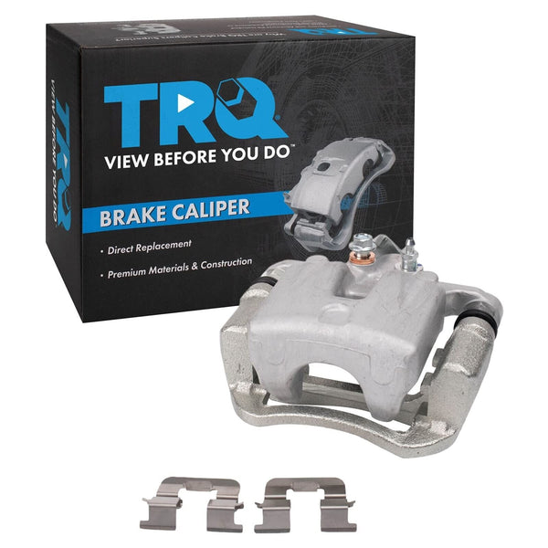 TRQ Rear Left Brake Caliper w/Bracket Drivers Side Compatible with 2014-2018 ...