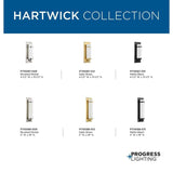 Progress Lighting Hartwick Collection Black One-Light Wall Sconce 18.00x5.00x...