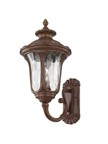 Livex Lighting 7652-58 Oxford 1 Light Imperial Bronze Cast Aluminum Wall Lant...