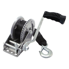 Shoreline Marine Heavy Duty Single Drive Trailer Winch w/Strap