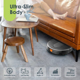 Robot Vacuum and Mop Combo, 3 in 1 Mopping Robotic Vacuum Cleaner with Schedu...