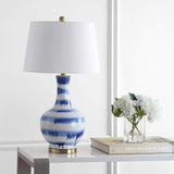 JONATHAN Y JYL3054B Tucker 30.5" Ceramic/Metal LED Table Lamp Contemporary Tr...