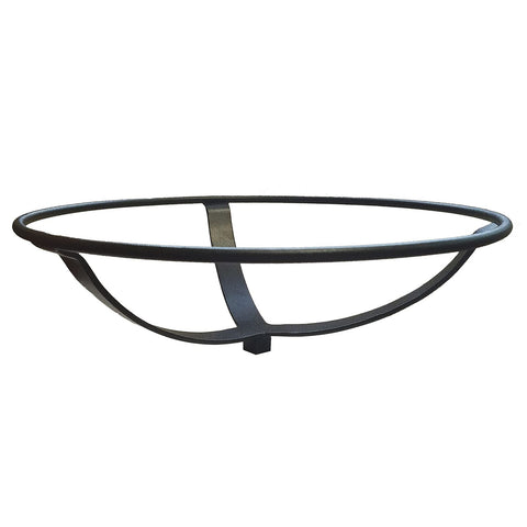 Achla Designs 201-2023 12 Inch Teal Crackle Rail Mount Bracket Birdbath