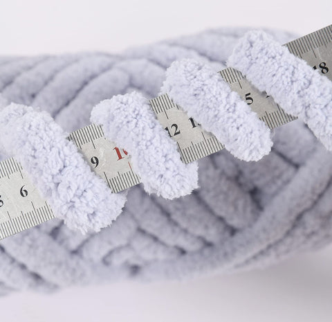Chenille Chunky Yarn Arm Knitting Thick Bulky DIY for Knit Blanket Cushion Be...