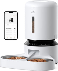 PETLIBRO Automatic Cat Feeder, 5G WiFi Pet Feeder for Two Cats or Dogs with R...