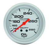 Auto Meter 4441 Ultra-Lite Mechanical Oil Temperature Gauge