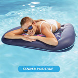 Aqua Campania Ultimate 2-in-1 Pool Float Lounge &#8211; Extra Large &#8211; Infl