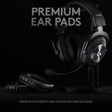 Logitech G Pro X Wired Gaming Headset: Blue VO!CE Detachable Boom Mic, DTS 7....