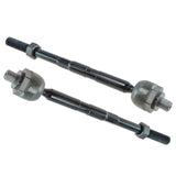 TRQ Front Tie Rod Set Compatible with 2006-2010 Hummer H3 2009-2010 H3T