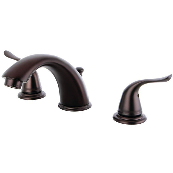 Kingston Brass KB2965YL Yosemite Widespread Two Handle Lavatory Faucet, Oil R...