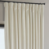 HPD Half Price Drapes Signature Plush Extra Wide Velvet Blackout Curtains for...