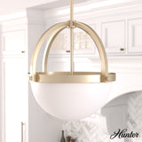 Hunter Fan Company 19236 Wedgefield Pendant Light, Alturas Gold