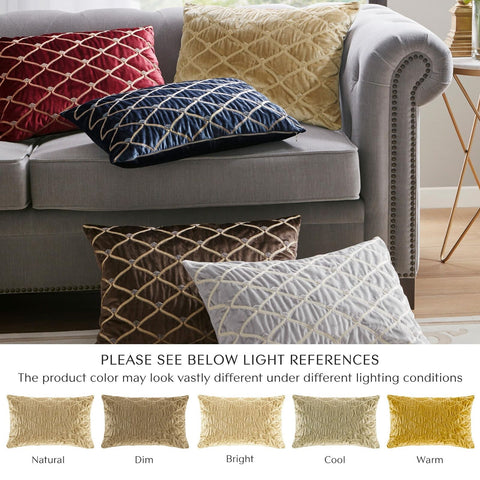 Aumont Normal Pillow, 22x15, Gold Oblong 22x15"