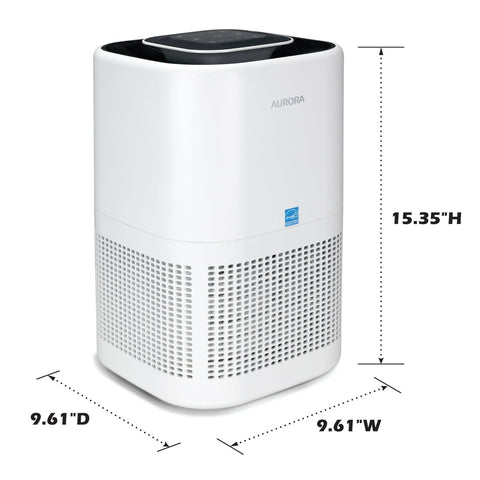 Aurora AR100W Air Purifier for Mold, Smoke, Dust, Odors, Pollen, Allergens, a...