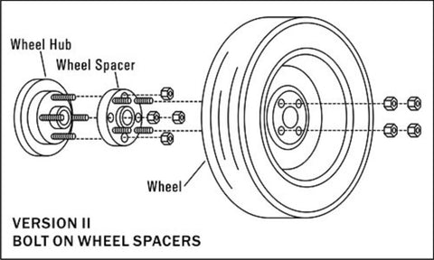 WS-25511466C Version II Wheel Spacer (5x114.3 25mm)