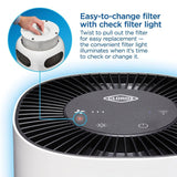 Clorox Smart Air Purifiers for Home, True HEPA Filter, Works with Alexa, Smal...