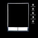 ALLBRIGHT Classic 100% Blackout Cordless Roller Shades for Windows, Spring Sy...