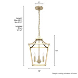 Hunter Fan Company 19066 Laurel Ridge Pendant Light, Alturas Gold