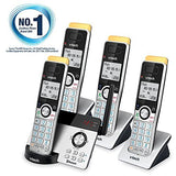 VTech IS8121-4 Super Long Range up to 4 Handsets with Range, Black