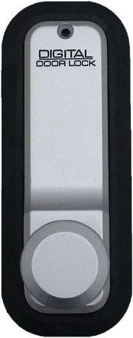 2230JB Mechanical, Keyless Latch Lock Jet Black Single Combination