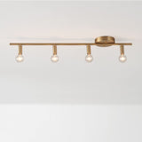 Globe Electric 64000010 29" 4-Light Slim Profile Track Lighting, Matte White,...