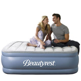 Beautyrest Hi-Loft Inflatable Mattress: Raised-Profile Air Bed with External ...