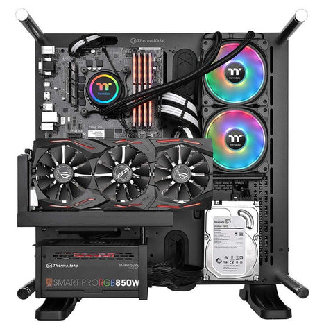 Thermaltake Floe DX 280mm, Dual Ring LED, 16.8 Million Color Software Enabled...