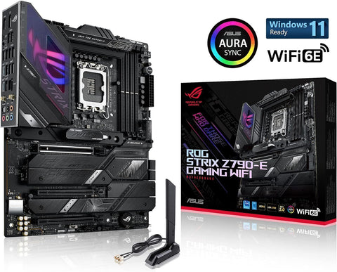 ASUS ROG Strix Z790-E Gaming WiFi 6E LGA 1700(Intel 14th,13th&12th Gen) ATX...