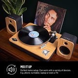 House of Marley Get Together Duo, Powerful Bookshelf Speakers Signature Black