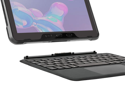 Samsung Tab Active4 Pro Magnetic Keyboard, Rugged, Slim Design, Matte Black F...