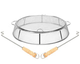 Fire Pit Spark Protector Screen, Mesh Protective Spark Screen for Solo Stove ...