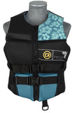 O'Brien Flex-V Womens Neoprene USCGA Life Jacket, Spark, X-Small