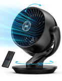 Dreo Desk Fans for Bedroom, 13-Inch Oscillating Air Circulator Fan, 120&#176; Ti