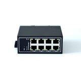 WIWAV WDH-8GT-DC 10/100/1000Mbps Unmanaged 8-Port Gigabit Industrial Ethernet...