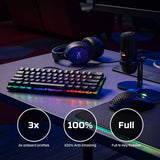 HyperX Alloy Origins 60 - Mechanical Gaming Keyboard, Ultra Compact 60% Form ...