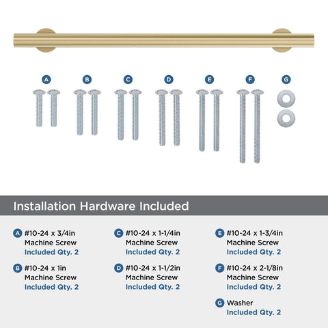 Amerock BP54050CZ | Champagne Bronze Appliance Pull | 12 inch (305mm) Center-...