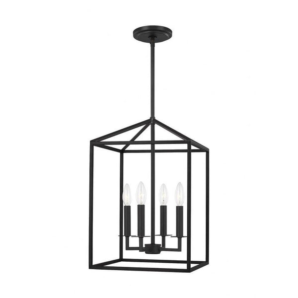 Sea Gull Lighting 5215004-112 Perryton Small Four - Light Hall / Foyer Hangin...