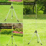 Misting and Lawn Sprinklers with Telescoping Tripod On Tripod