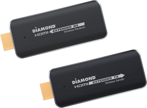 Diamond Multimedia Wireless HDMI USB Powered Extender Kit, TV Black