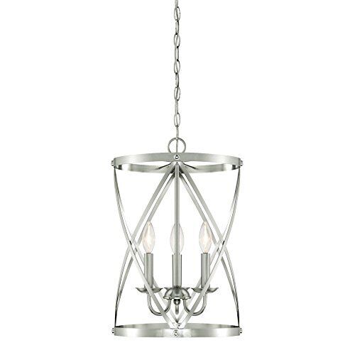 Westinghouse Lighting 6303800 Isadora Three-Light Isadora, Brushed Nickel