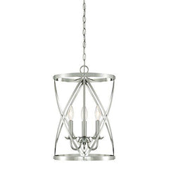 Westinghouse Lighting 6303800 Isadora Three-Light Isadora, Brushed Nickel