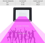 Black Lights HWay 100W LED Black Purple Lights Flood Light with Plug(6ft Cabl...