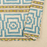 Jungalow Quilt Set, King, Hypnotic Blue