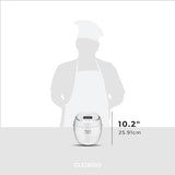 CUCKOO CR-1020F | 10-Cup (Uncooked) Micom Rice Cooker | 10 Cups, White/Silver