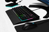 Corsair K55 RGB PRO XT - Dynamic Per-Key RGB Backlighting - Six Macro Keys wi...
