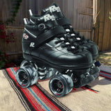 Sure Grip Rock GT50 Black Roller Skates - Unisex Indoor Skates for Men & Wome...