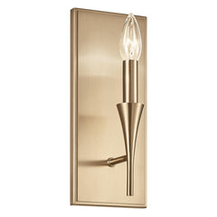 KICHLER Alvaro 1-Light Wall Sconce in e, for Hallway, Dining Room, Living Roo...