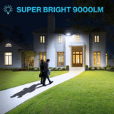 Olafus 100W LED Security Light Motion Sensor Outdoor Light, Motion Flood Ligh...