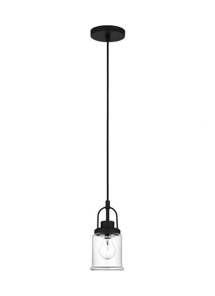 Generation Lighting 6544701-112 Anders Pendant, 1-Light 60 Watts, Midnight Bl...