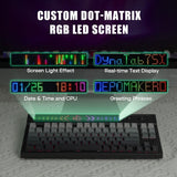 EPOMAKER DynaTab 75X Wireless Gaming Keyboard with Custom Dot-Matrix RGB LED ...